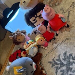 Peppa Pig Red Plush Toy